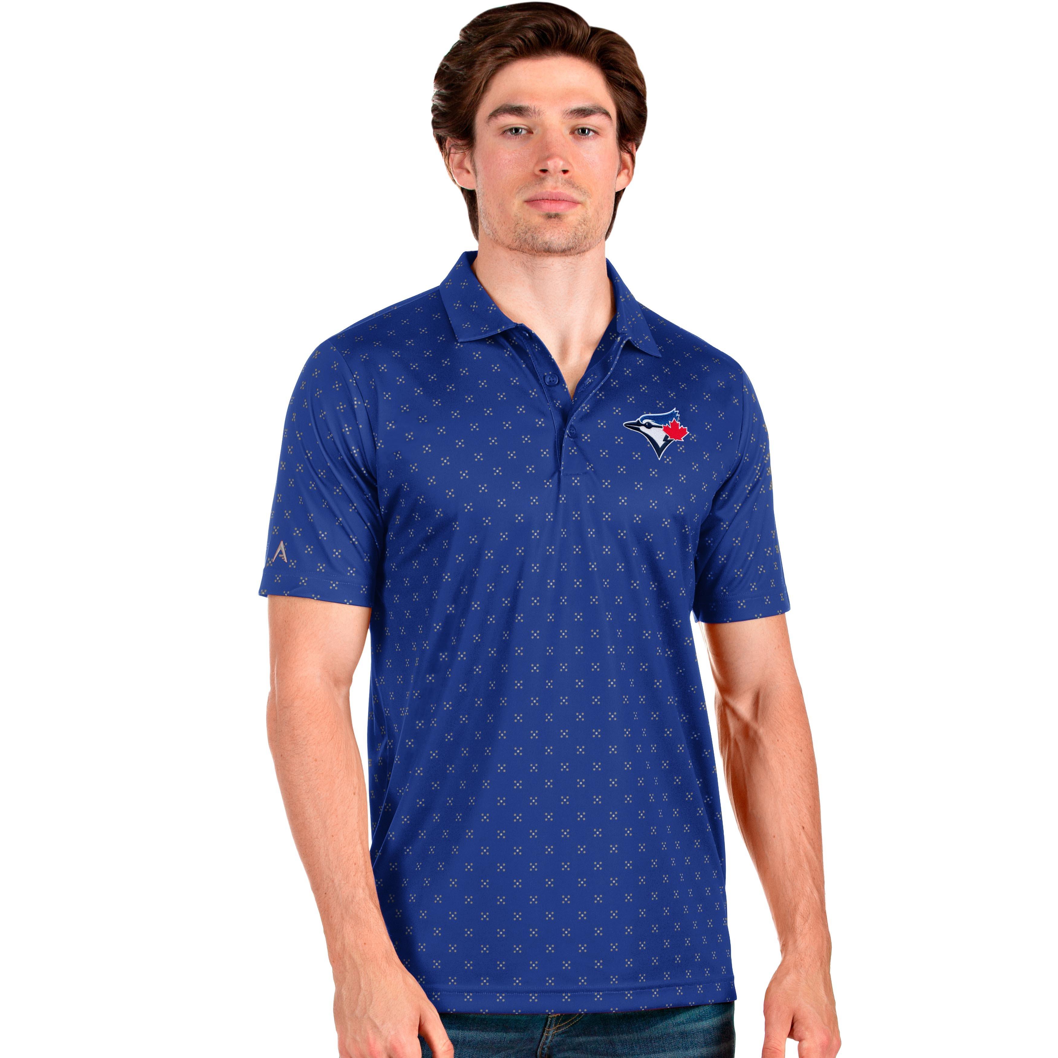 Antigua Men's Toronto Blue Jays Spark Polo